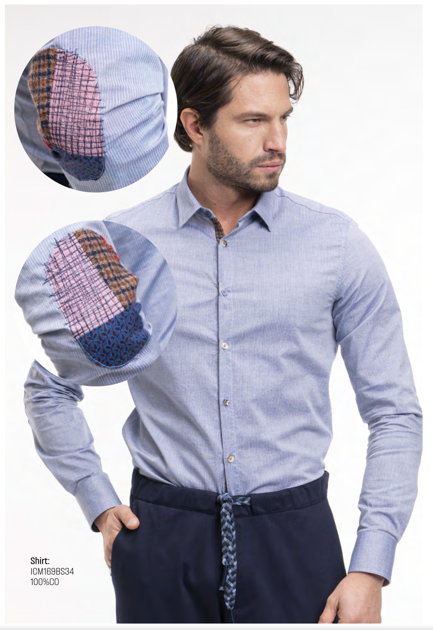 Koon, camicia in cotone, slim fit