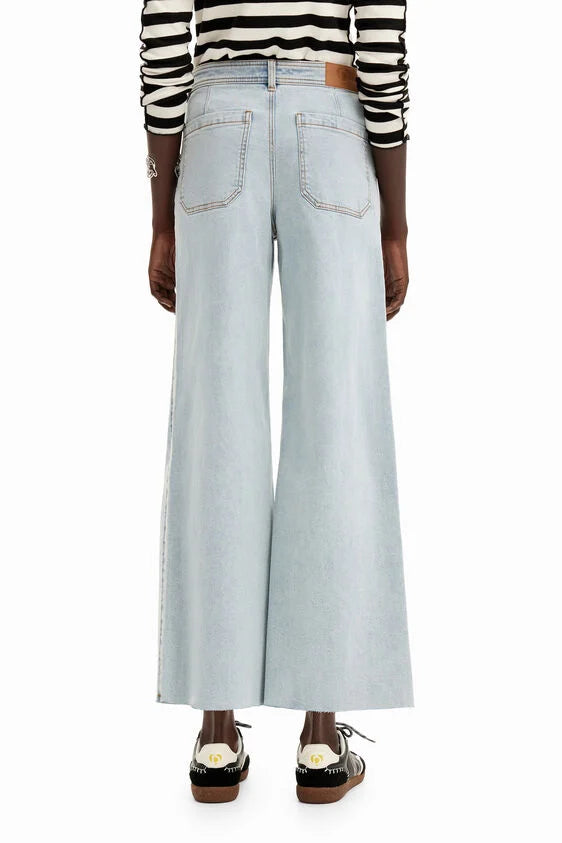Desigual  Jeans culotte cropped Denim Denver