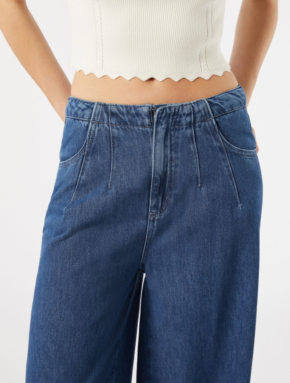 Jeans wide leg Penny Black